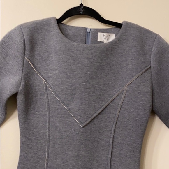 NWT Six Crisp Days Anthropologie scuba fitted dress - Picture 6 of 7